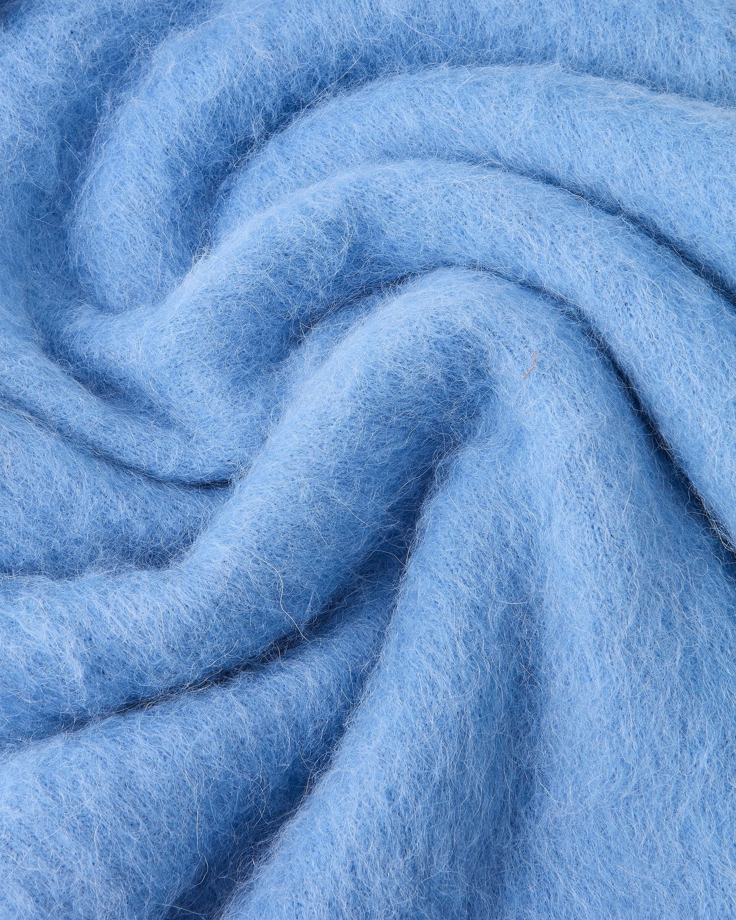 Alpachino Knit Zip-Up Blue