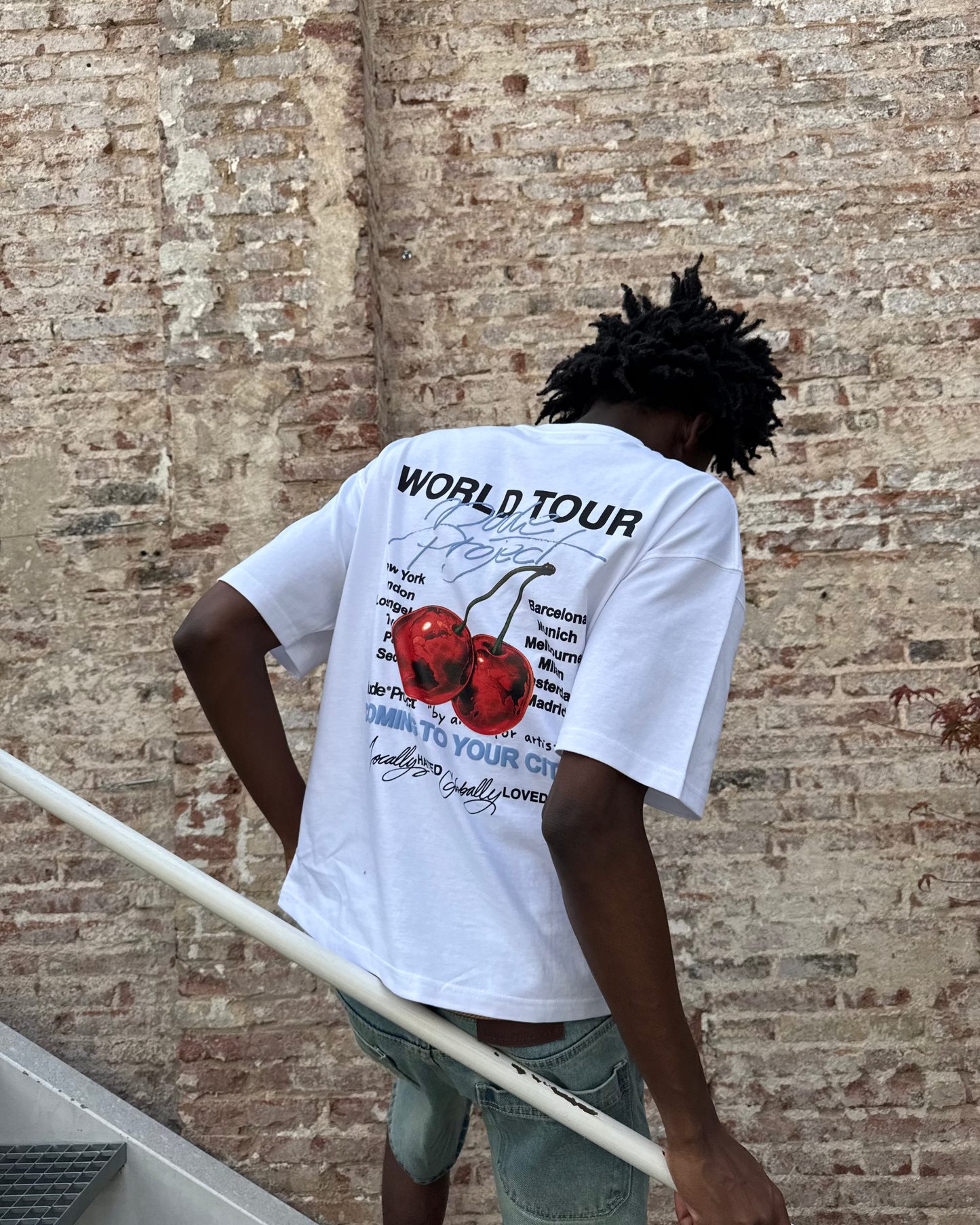 Nude Tour Tee White