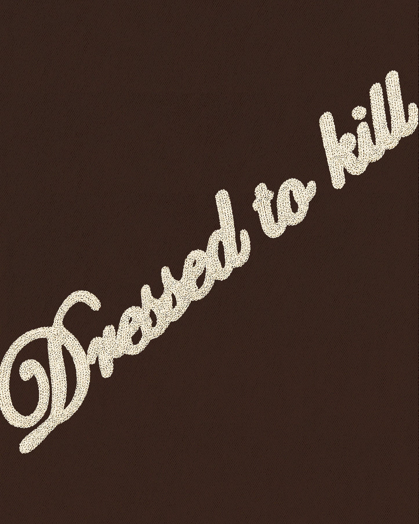 Kill Bill Zip-Up Hoodie Brown