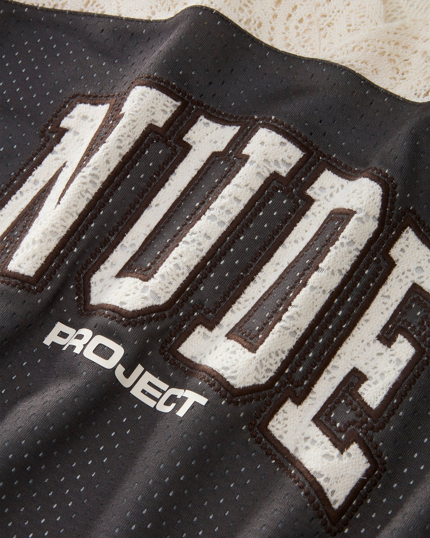 Baller Neck Long-Sleeve Tee Brown