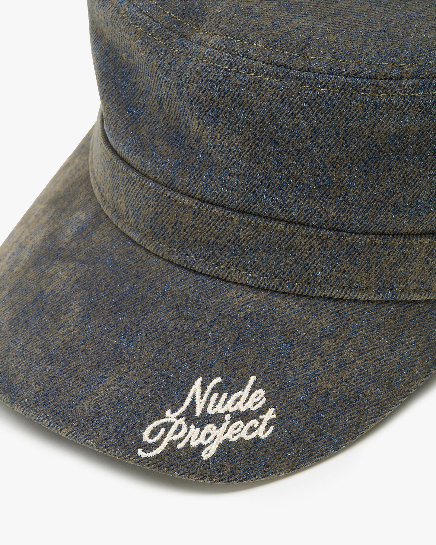 Velvet Denim Cap