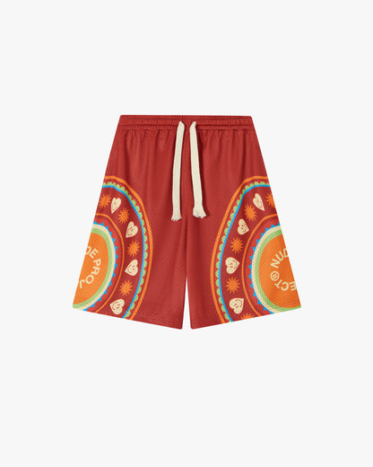 Rich Shorts Red