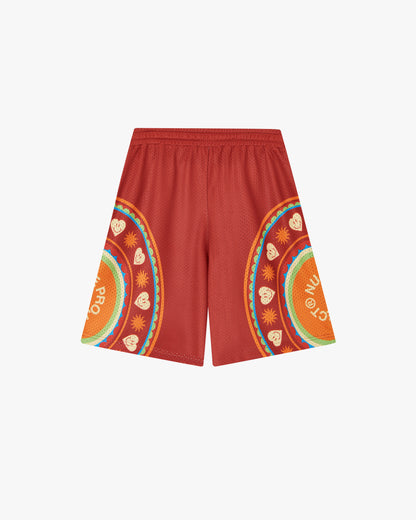 Rich Shorts Red