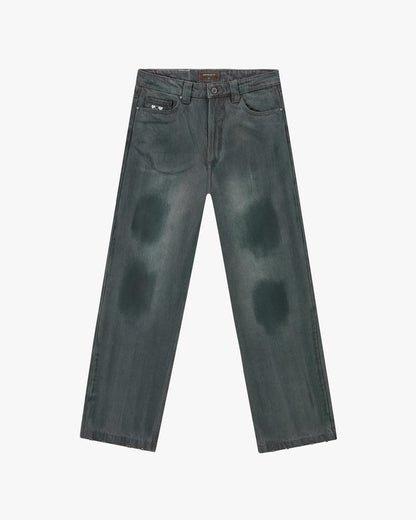 Wasted Jeans Washed Green