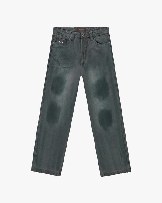 Wasted Jeans Washed Green