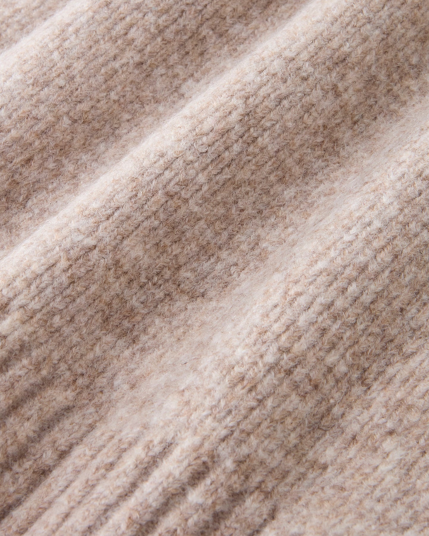 Sweet Zip-up Knit Beige