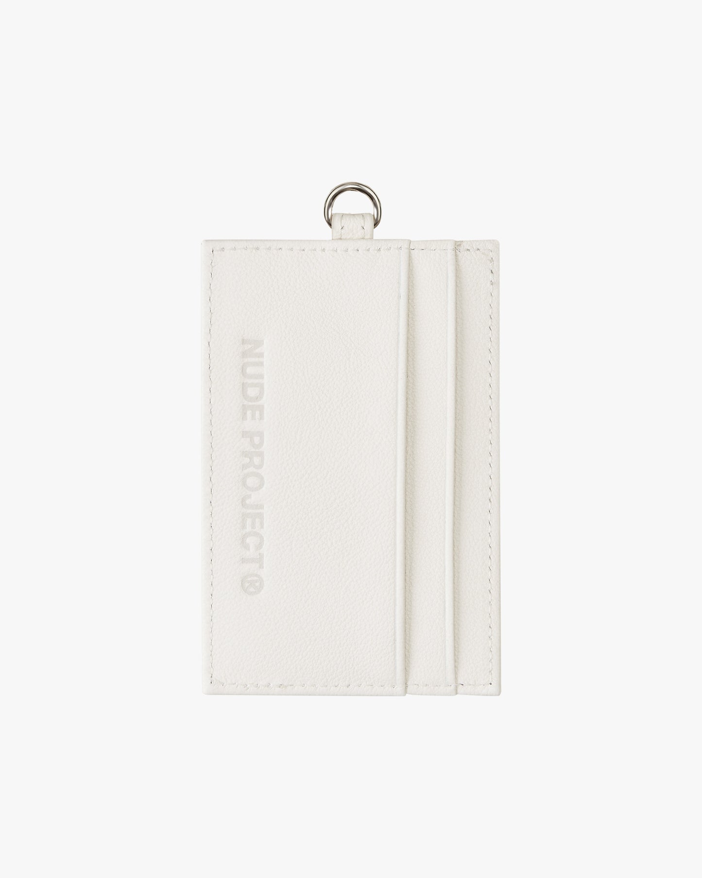 Leather Cardholder Off-White