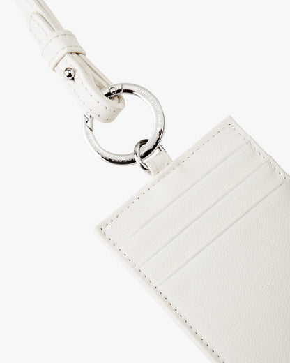 Leather Cardholder Off-White
