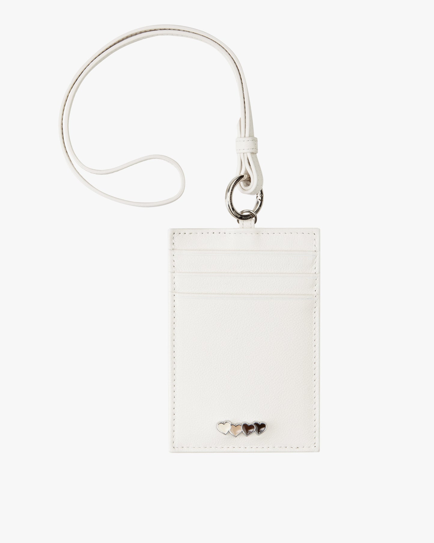 Leather Cardholder Off-White