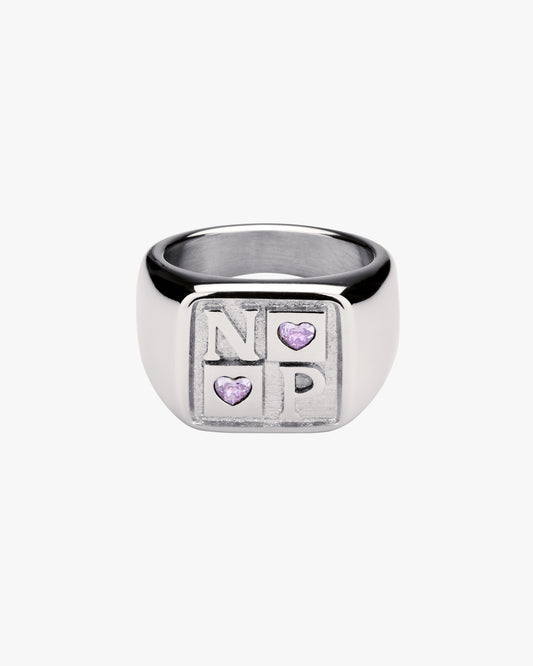 Chess Ring Silver