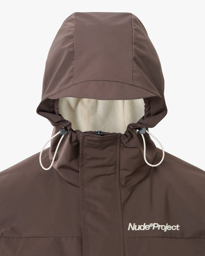 Milestones Windbreaker Jacket Brown