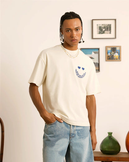 Happy Tee Marshmallow