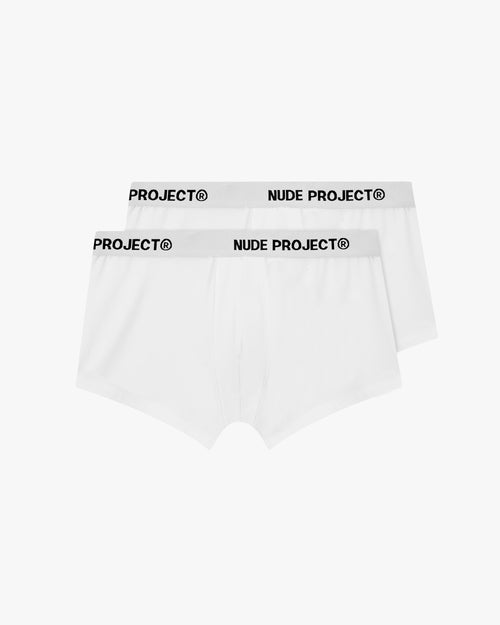 Boxer Briefs White 2xPack