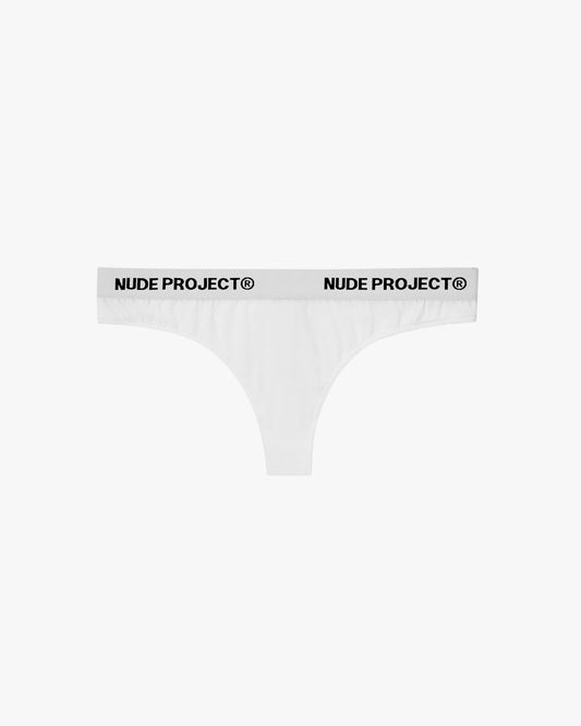 Essential Thong White