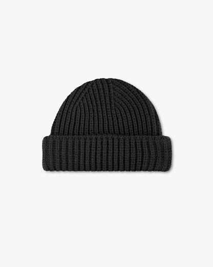 Fisherman Beanie Black
