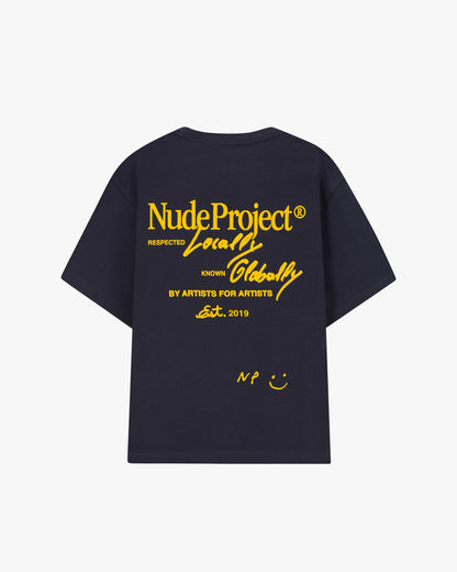 Global Soon Tee Navy