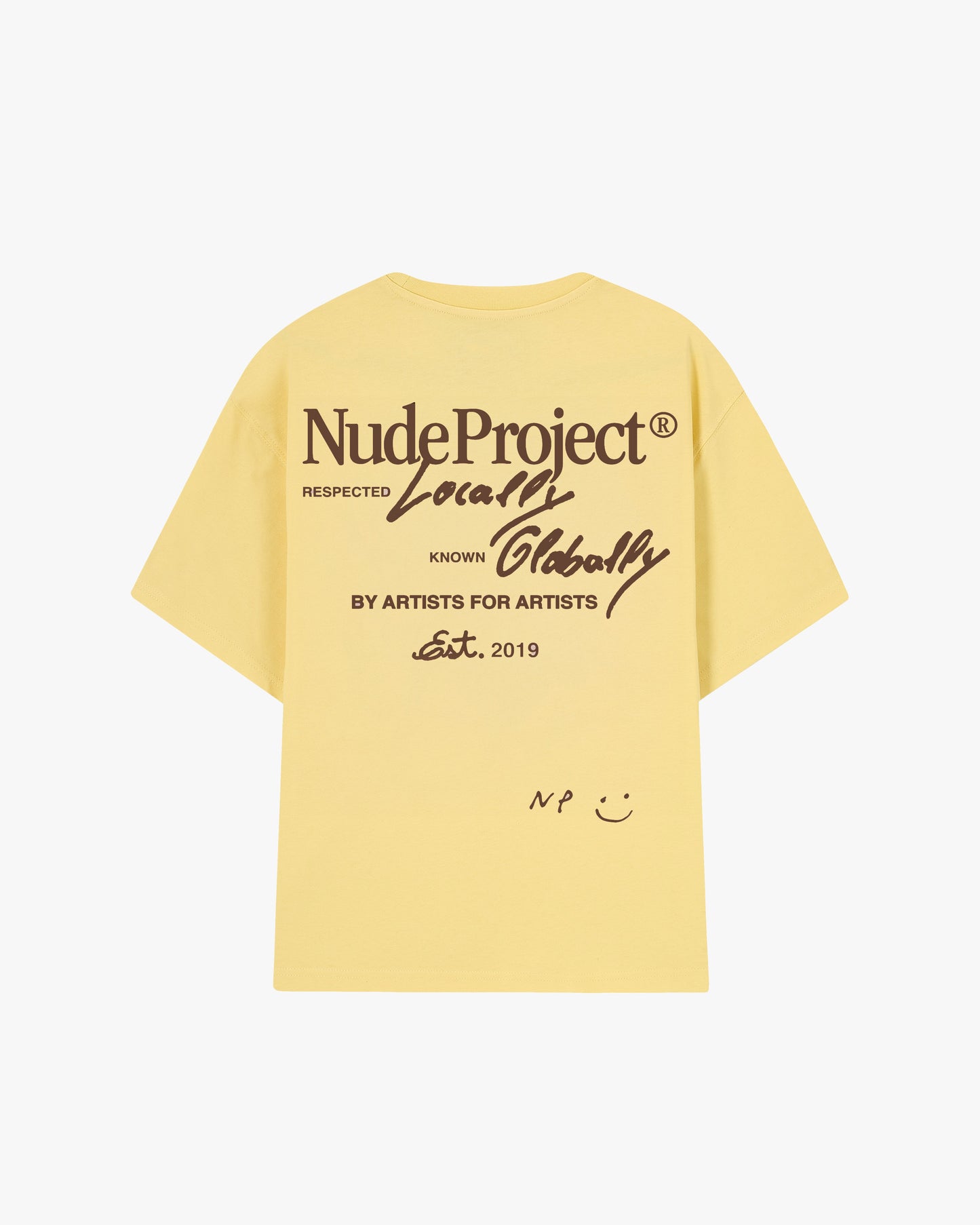 Global Soon Tee Yellow