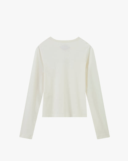 Husky Long-Sleeve Tee Ivory