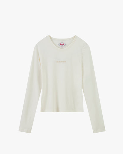 Husky Long-Sleeve Tee Ivory