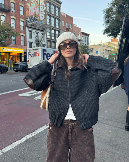 The NY Wool Bomber Jacket