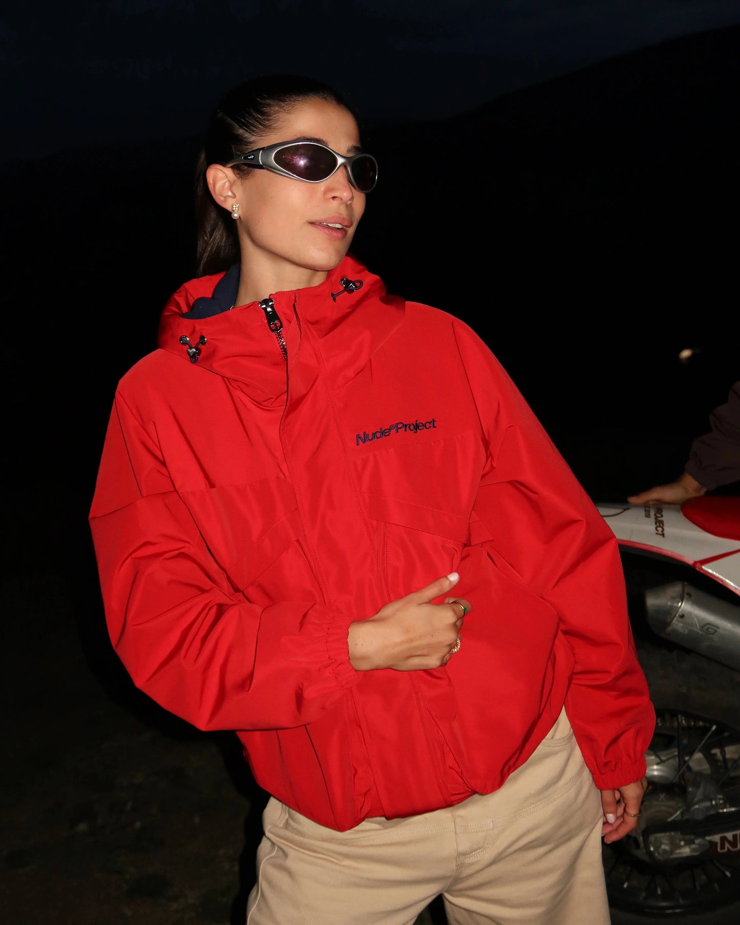 Milestones Windbreaker Jacket Red