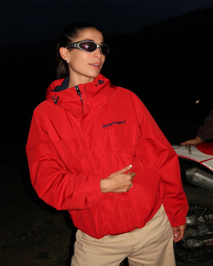 Milestones Windbreaker Jacket Red