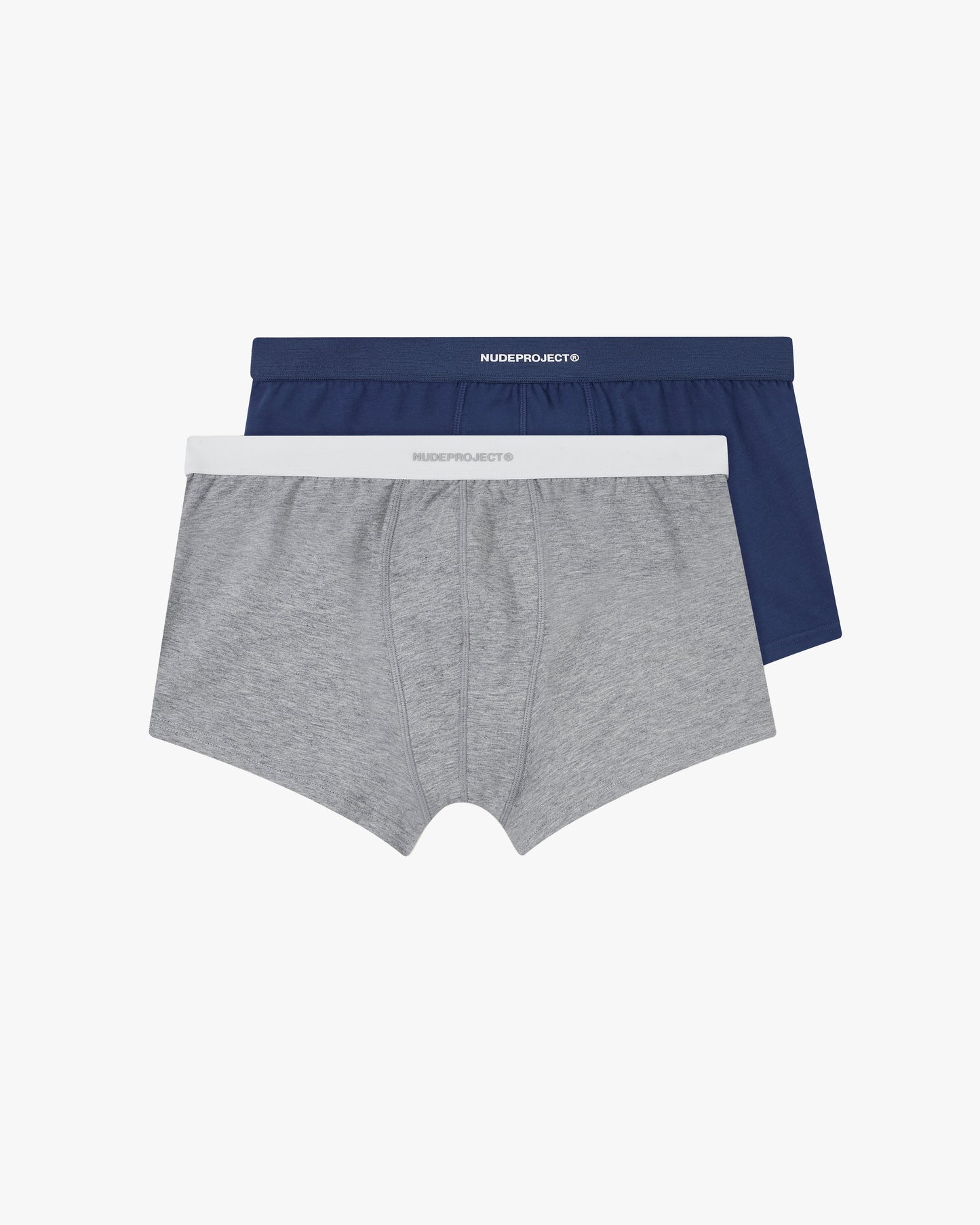 Jake Boxer Grey/Navy 2Xpack