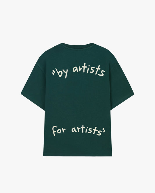 Motto Tee Washed Green