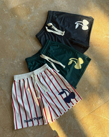 Stripes Mesh Short