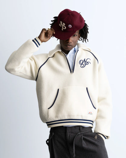 Teddy Quarter-Zip Polar Marshmallow