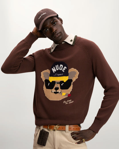 Teddy Knit Brown
