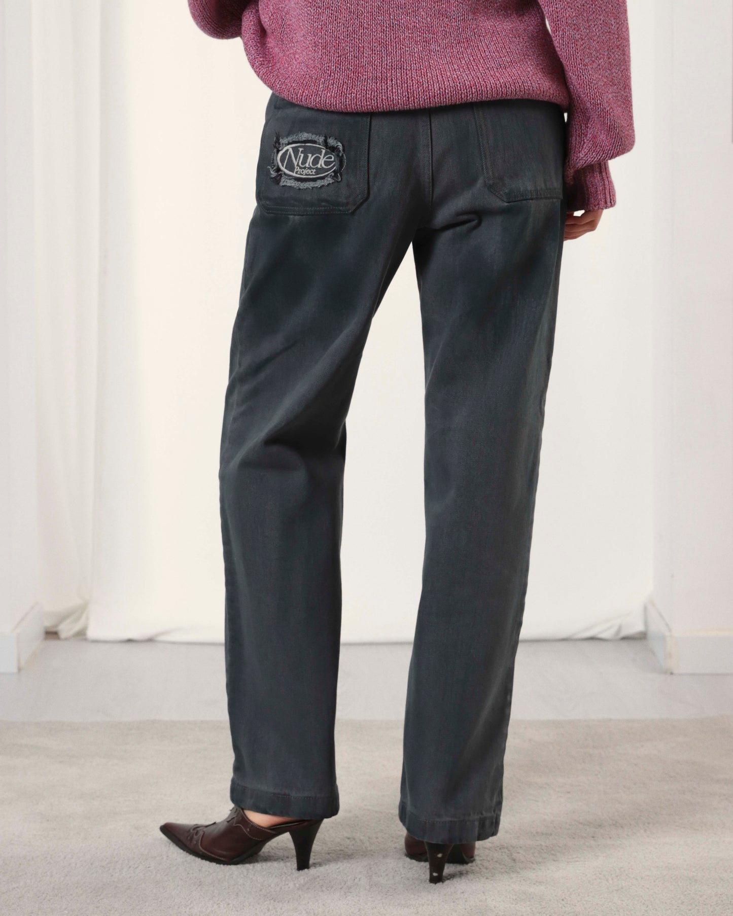 Wasted Jeans Washed Green