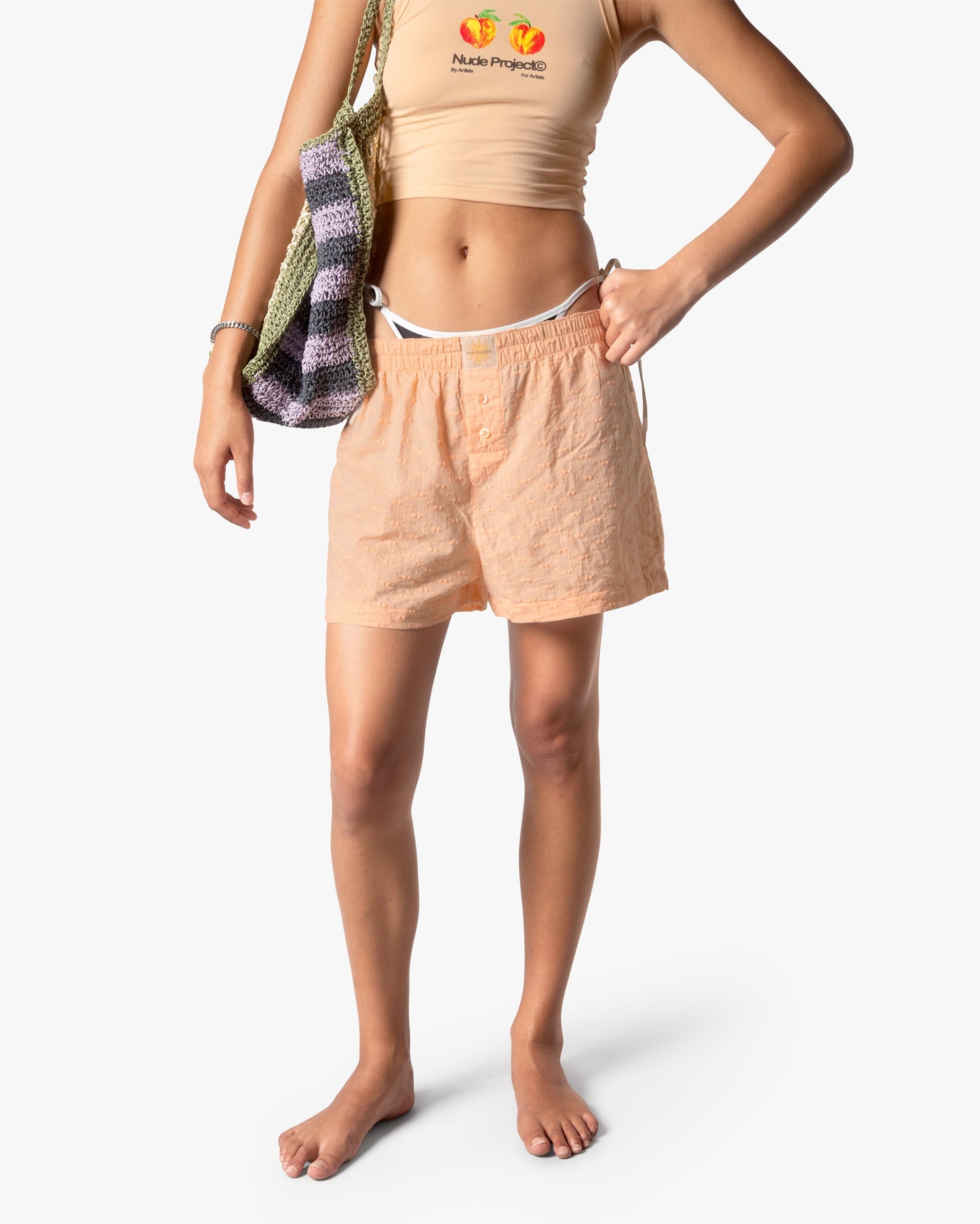 Shiffili Boxer Peach