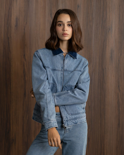 Trucker Denim Jacket Indigo