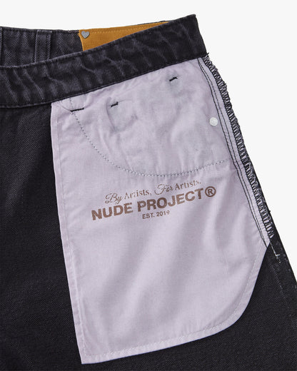 Old baggy Jeans Black Rose Wash