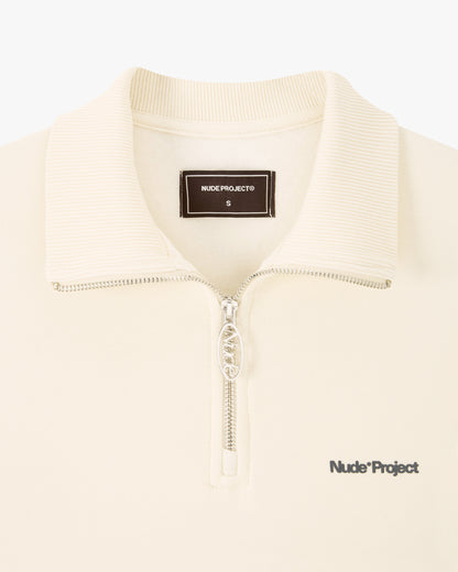 Origins Quarter-Zip Marshmallow