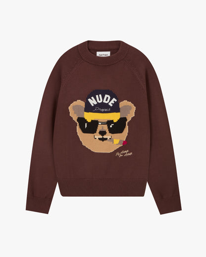 Teddy Knit Brown