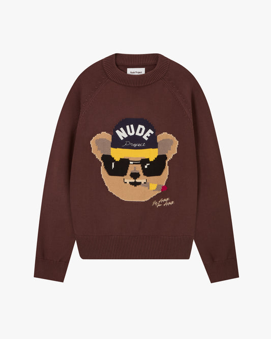 Teddy Knit Brown