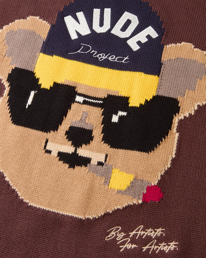 Teddy Knit Brown