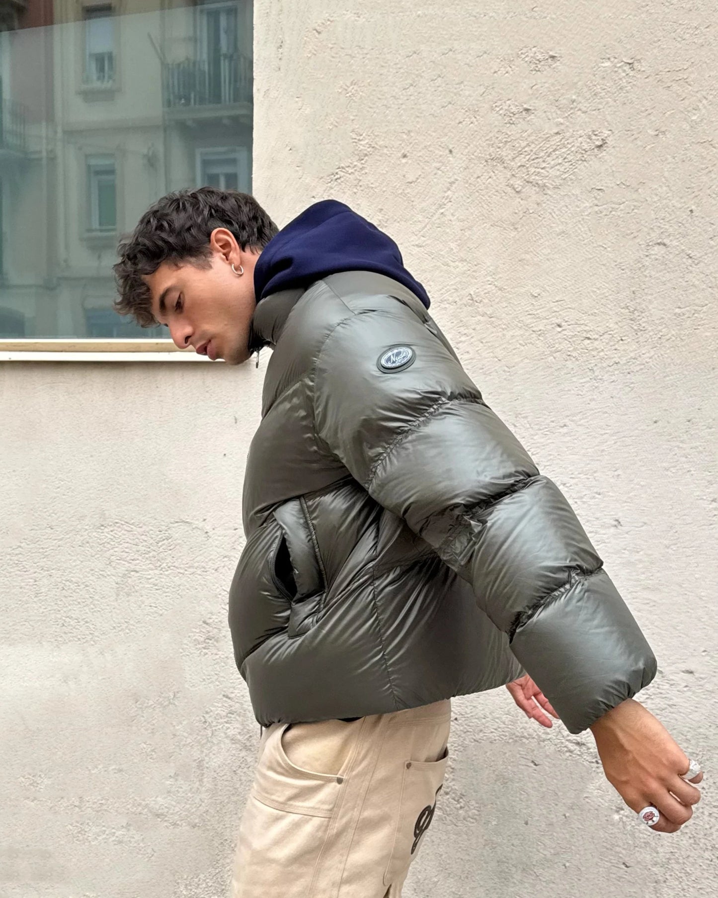 Real Down Og Puffer Jacket Green