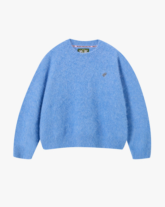 Alpaca Knit Blue