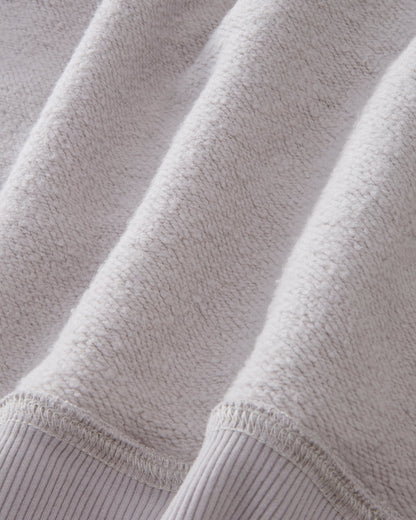 Puffy Zip-Up Boxy Hoodie Grey