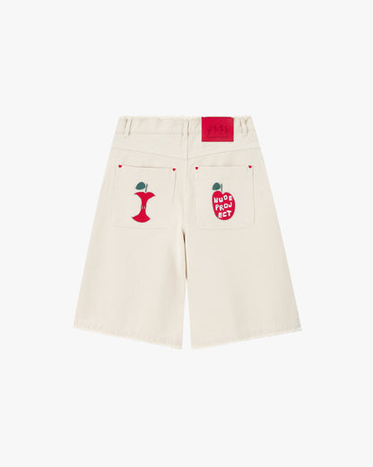 Apple Crew Denim Shorts Raw