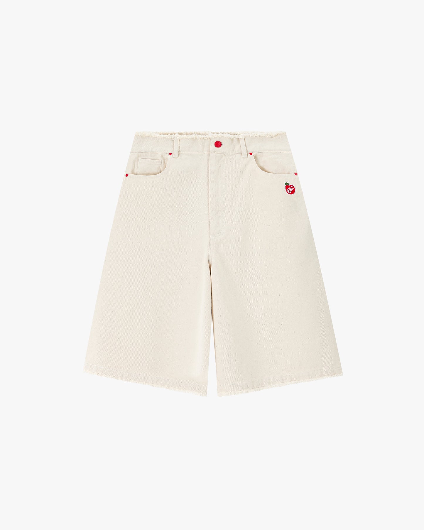 Apple Crew Denim Shorts Raw