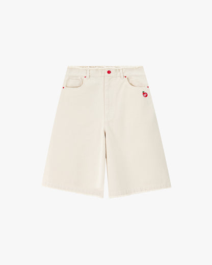 Apple Crew Denim Shorts Raw