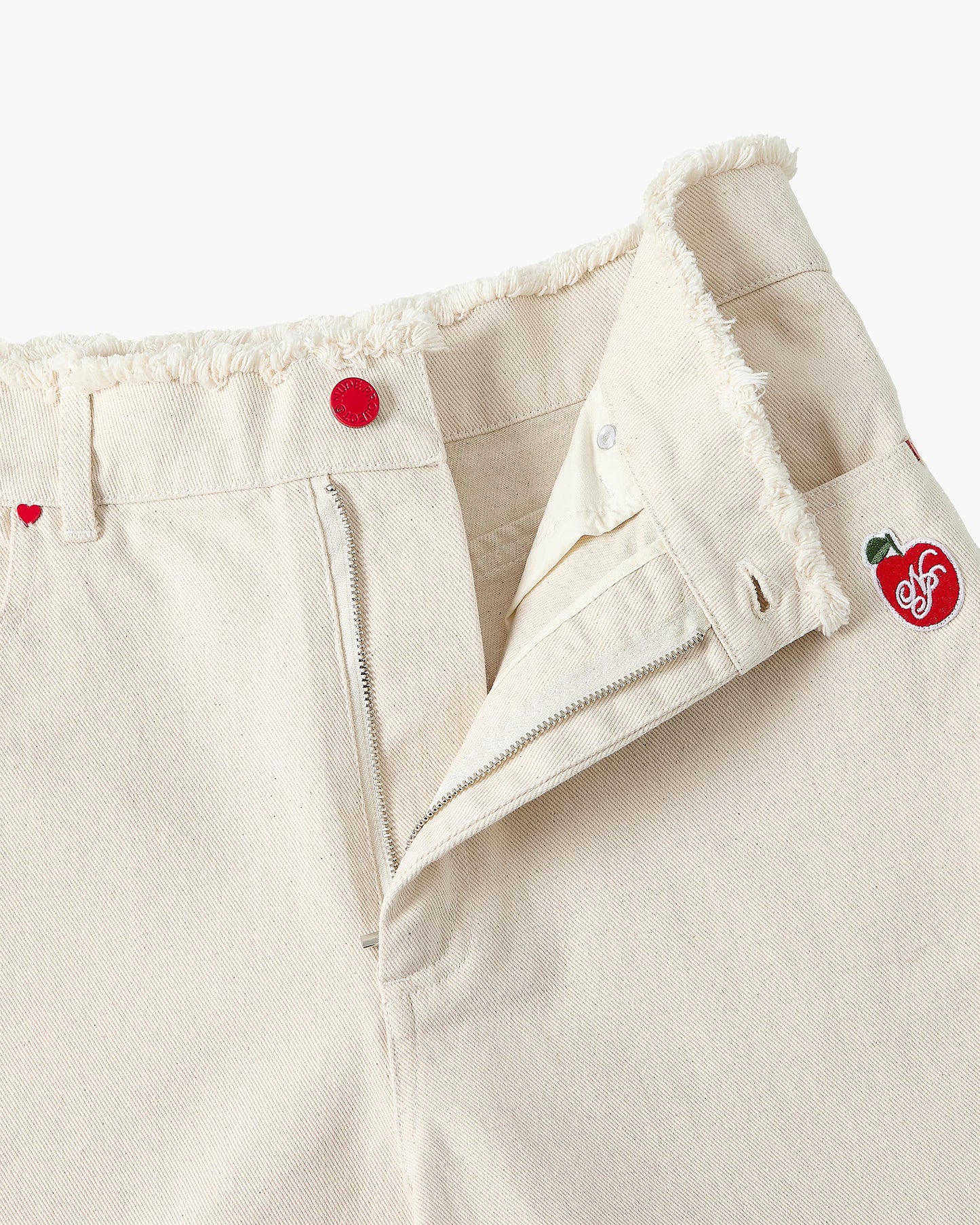 Apple Crew Denim Shorts Raw