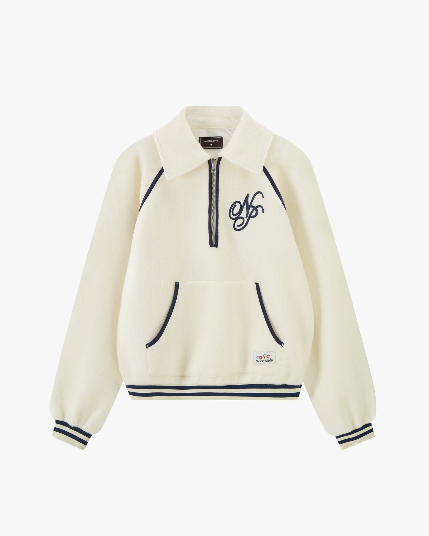 Teddy Quarter-Zip Polar Marshmallow