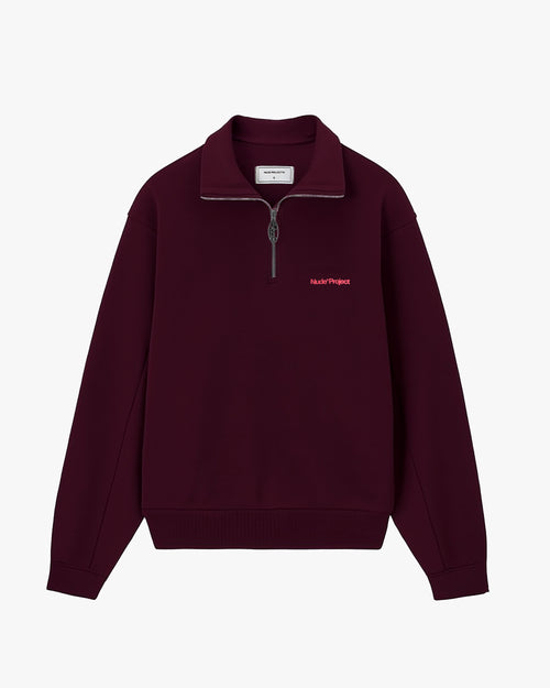 Origins Quarter-Zip Burgundy