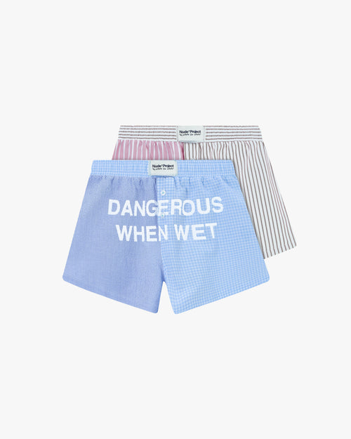 Sleek Stripes Boxers Pwk/Dww 2Xpack