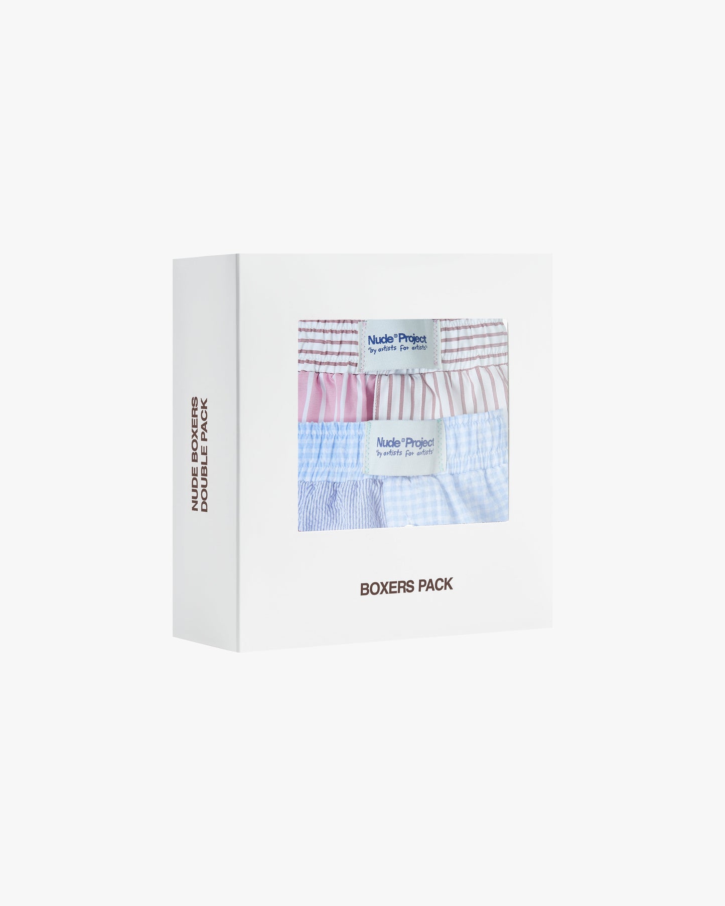 Sleek Stripes Boxers Pwk/Dww 2Xpack